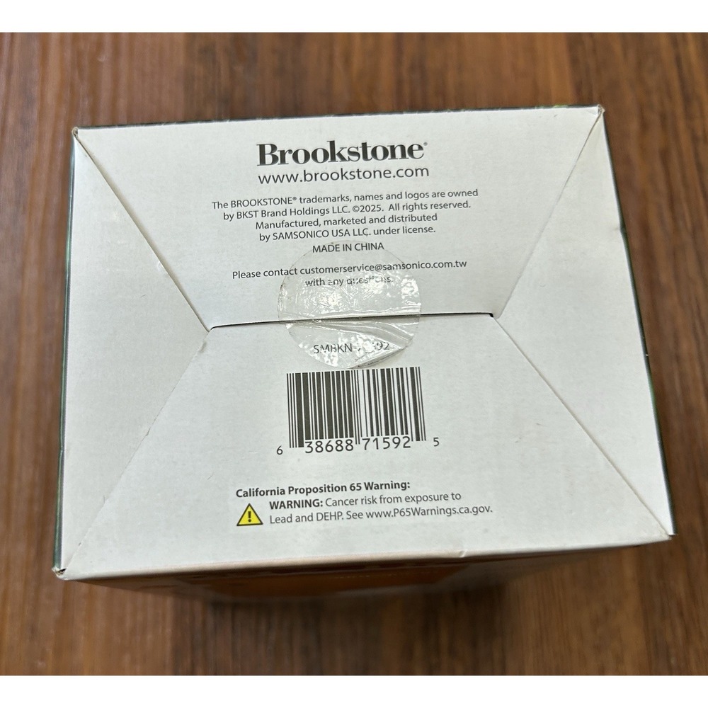 Brand New Brookstone Golf Ball Beer Mug Still Sealed In Box - Picture 5 of 6